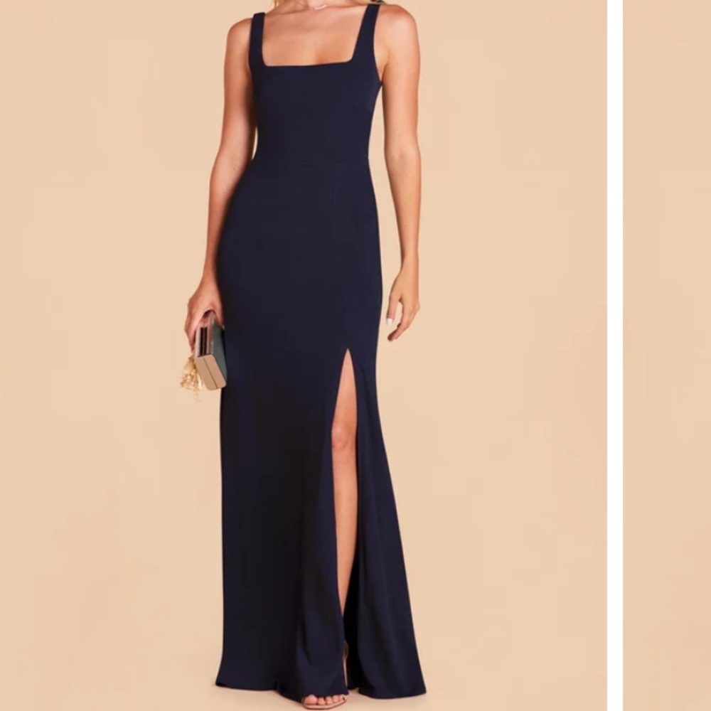 Navy Blue Bridesmaid dres